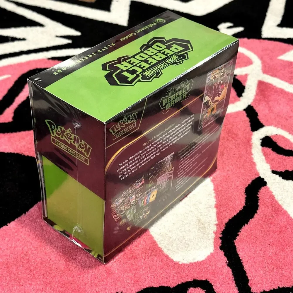 Pokémon Center Perfect Order Elite Trainer Box – Sealed – As Pictured